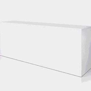 8ft Blanc Registration Counter