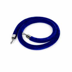 8ft Blue Velour Rope