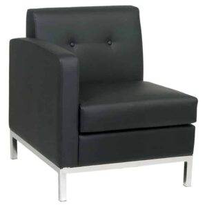 Madison Black Right Armchair