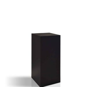 Short Black Pedestal