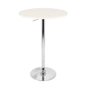 White Pub Table