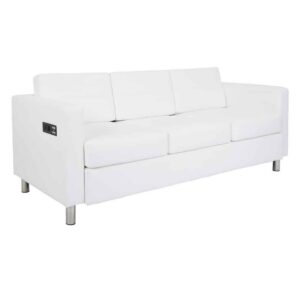 Spark White Sofa (Powered)