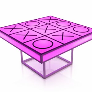 led tic tac toe rental chicago