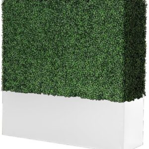 Blanc Short Boxwood Hedge Wall rental in Chicago